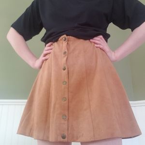 Bohemian Button Down Skirt